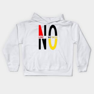 no love no tacos Kids Hoodie